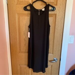 Wilfred Sleeveless Shift Dress With Zip Up Back